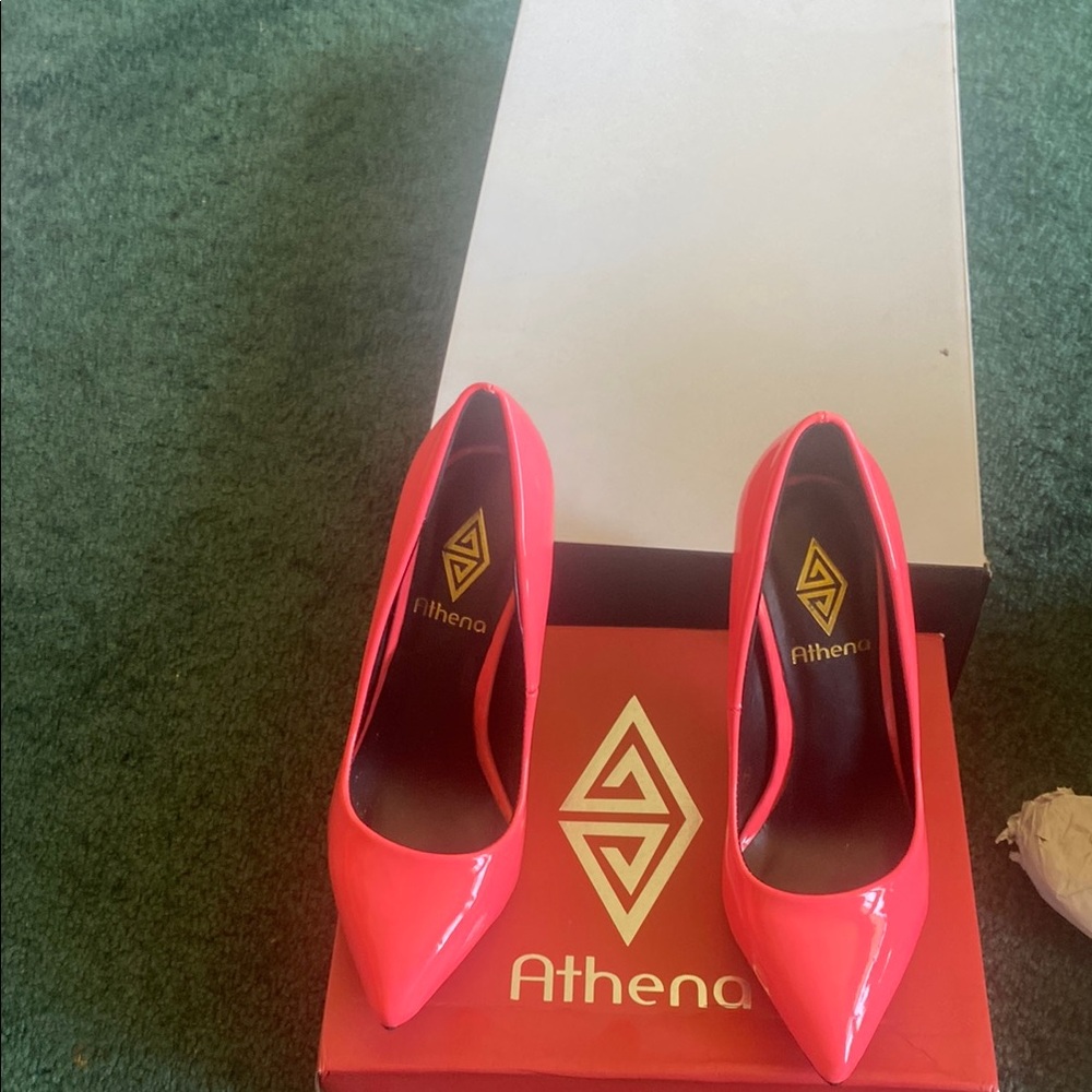 Athena Women's Pink Heels
